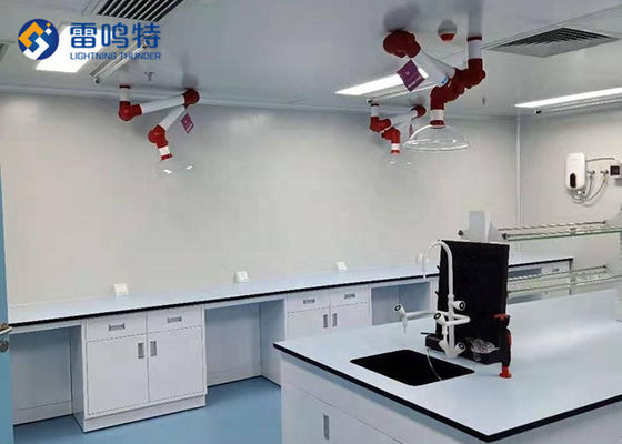 Maniglia chimica a prova di fuoco della mobilia Ss304 del laboratorio del banco da lavoro moderno